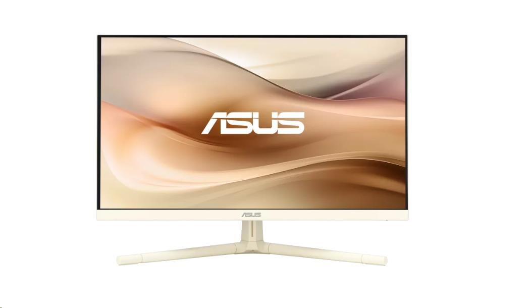 ASUS LCD 23,8palcový VU249CFE-M Eye Care Gaming, FHD 1920 x 1080 IPS 100Hz Adaptive-Sync USB Type-C 15W PD HDMI, Oat Milk