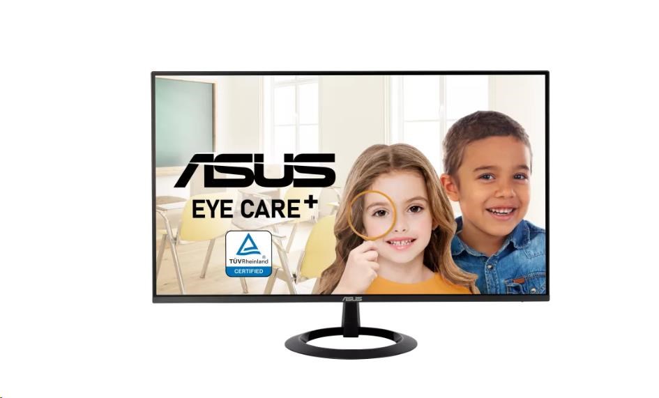 ASUS LCD 23,8palcový VZ24EHF Eye Care Gaming Monitor 1920x1080 IPS Full HD Frameless 100Hz Adaptive-Sync 1ms MPRT HDMI