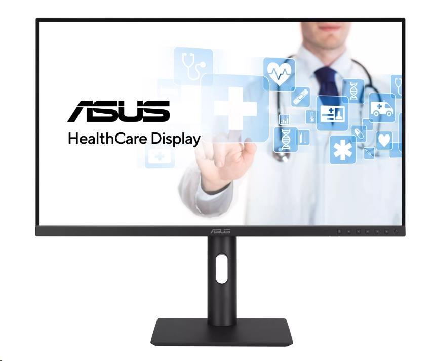 ASUS LCD 27palcový HA2741A HealthCare Monitor 2560 x 1440 75Hz USB-C, HDMI, DisplayPort Daisy-chain, Ergonomic Stand
