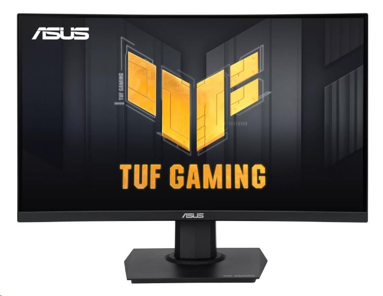 ASUS LCD 23,6palcový VG24VQER Curved 1920x1080 Full HD 250cd 1ms 180Hz Adaptive-Sync Freesync 2x HDMI, 1xDP