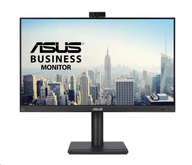 ASUS LCD 27palcový BE279QFK Video Conferencing Monitor, Full HD, IPS, Frameless, Full HD Webcam, Mic Array, Speakers, HDMI