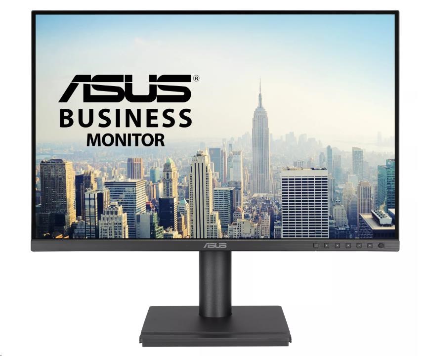 ASUS LCD 24,1palcový BE248CFN Docking Monitor, WUXGA, IPS, 100Hz, Frameless, USB-C Docking, RJ45, Repro, HDMI, Daisy-chain