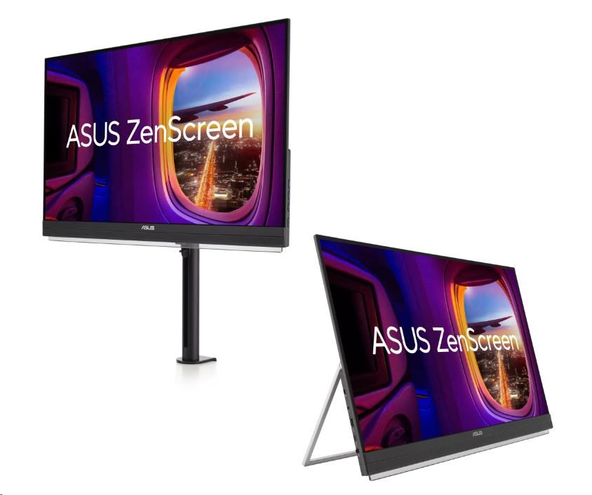 ASUS LCD 27palcový MB27ACF ZenScreen 2560 x 1440 IPS technology 100Hz USB-C PD 70W speakers sub-woofer