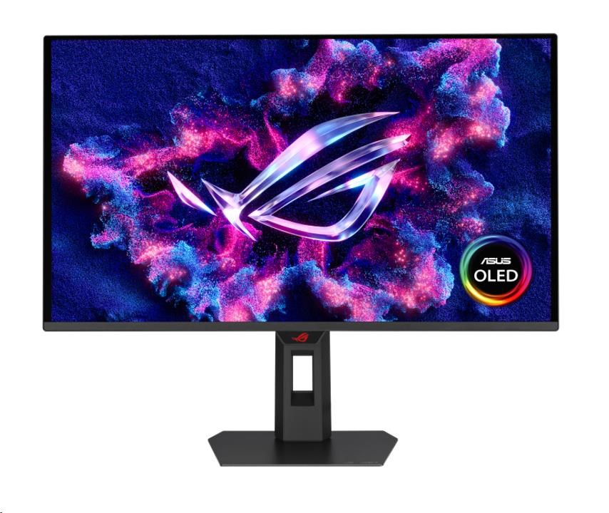 ASUS LCD ROG Strix OLED XG27AQDPG, 26,5palcový 2560x1440, 300nits, 500hz, 0,03ms, 178/178, DP, HDMI, USB, Audio, VESA, Black