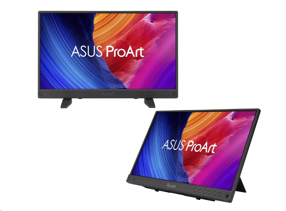 ASUS LCD 15,6palcovýPA16USV ProArt 3840 x 2160 4K UHD IPS HDR-10 100% sRGB 12G-SDI HDMI USB-C
