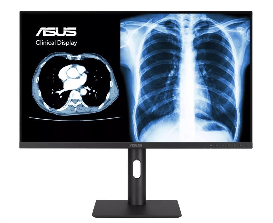 ASUS LCD 27palcový MH2741A Clinical Monitor 2560x1440, Flat, 75Hz, Antibacterial Treatment, 5ms, HDMI, DP, VESA