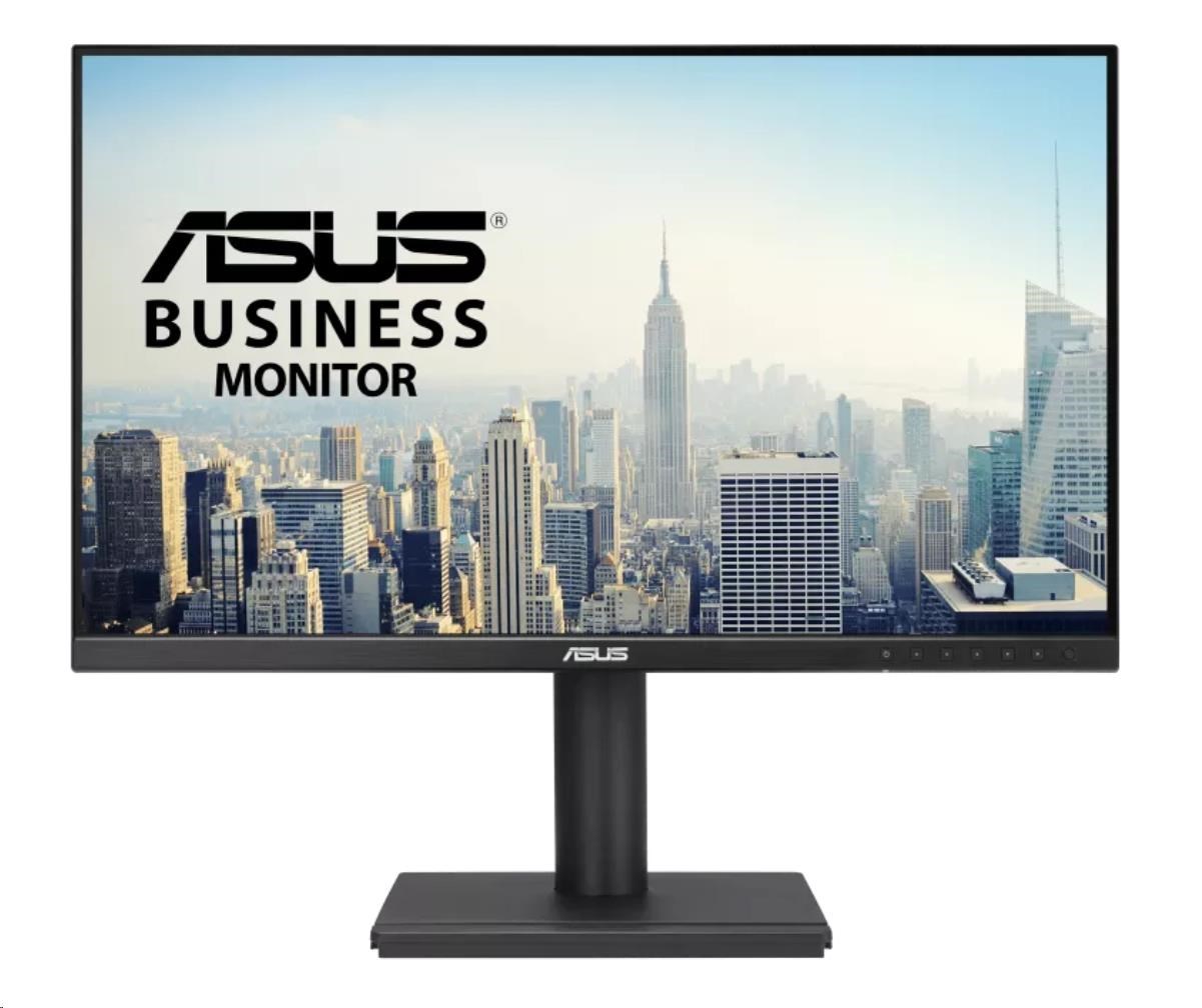 ASUS LCD BE249CGN, 23,8palcový FHD, 350nits, 5ms, 120Hz, USB, DP, HDMI, LAN, Audio, Repro, Vesa, Black