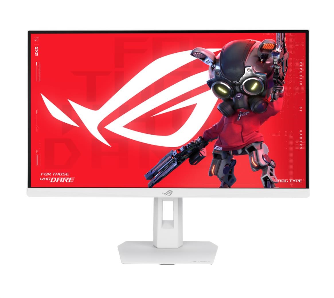 ASUS LCD 27palcový XG27ACMES-W ROG Strix, 2560x1440, 350nits, 255Hz, 1ms, HDR10, VESA, DP, HDMI, USB-C, White