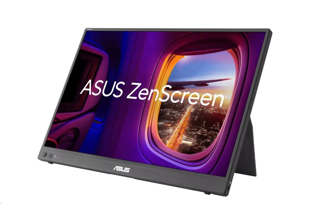 ASUS LCD 16palcový ZenScreen MB16FC Portable Monitor, 1920x1200, Flat, 75Hz, 5ms, Flicker-Free, HDMI, USB-C