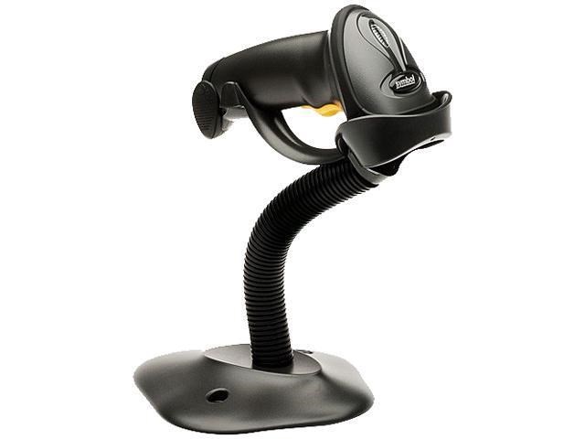 Zebra LS2208 – 1D laserová čtečka čárových kódů, USB-HID kit, černá