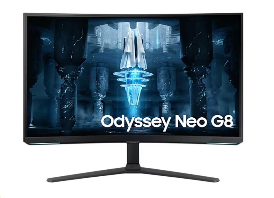 SAMSUNG MT LED LCD Gaming Monitor 32palcový Odyssey G8 Neo - Quantum Matrix Tech.(mini LED),4K,Prohnutý,1000R,4K,240Hz,Pivot