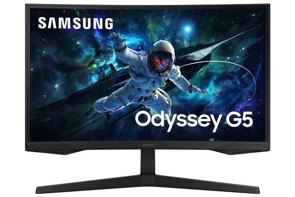 SAMSUNG MT LED LCD Gaming Monitor 27palcový Odyssey G55C -prohnutý, VA,1ms, 2560x1440,165Hz,HDMI,Display Port