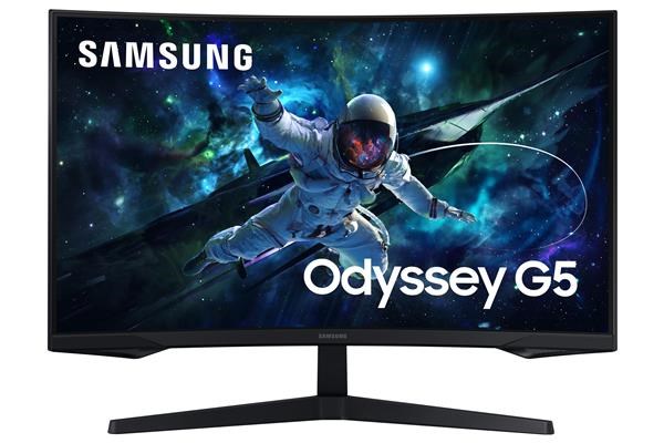 SAMSUNG MT LED LCD Gaming Monitor 32palcový Odyssey LS32CG552EUXEN -prohnutý, VA,1ms,165Hz,2560x1440,HDMI,Display Port