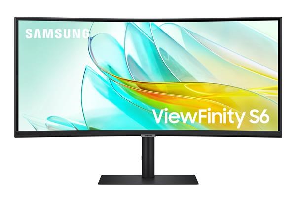BAZAR - SAMSUNG MT LED LCD Monitor 34palcový Samsung ViewFinity S65UC - prohnutý,VA,3440x1440,5ms,100Hz,HDMI,DisplayPort,USB3