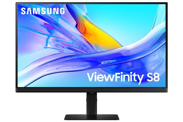 SAMSUNG MT LED LCD 27palcový ViewFinity S8 (S80UD) - IPS, 3840x2160, Pivot, USB-C