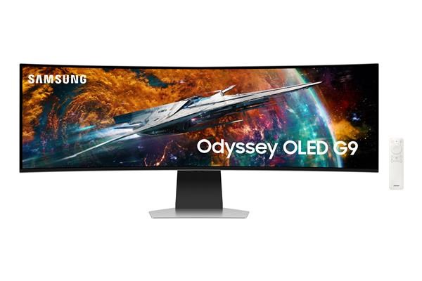#SAMSUNG 49palcový Odyssey OLED G9(G95SC) Smart LS49CG950SUXDU-prohnutý,OLED,5120x1440 Double QHD,0,03ms,240Hz,HDMI,DP