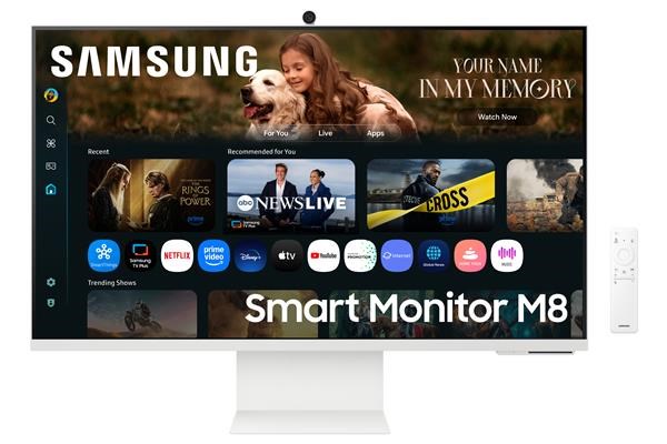 SAMSUNG MT LED LCD 32palcový Smart Monitor M8 (M80F) VA, UHD, 60hz, 4ms, hdmi, usb-c, speaker, pivot