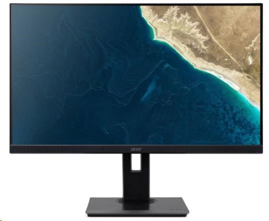 ACER LCD B247Ybmiprx - 23,8palcový,1920x1080@75Hz FHD,16:9,LED,IPS,250cd/m2,4ms(G2G),DP,HDMI,VGA,VESA