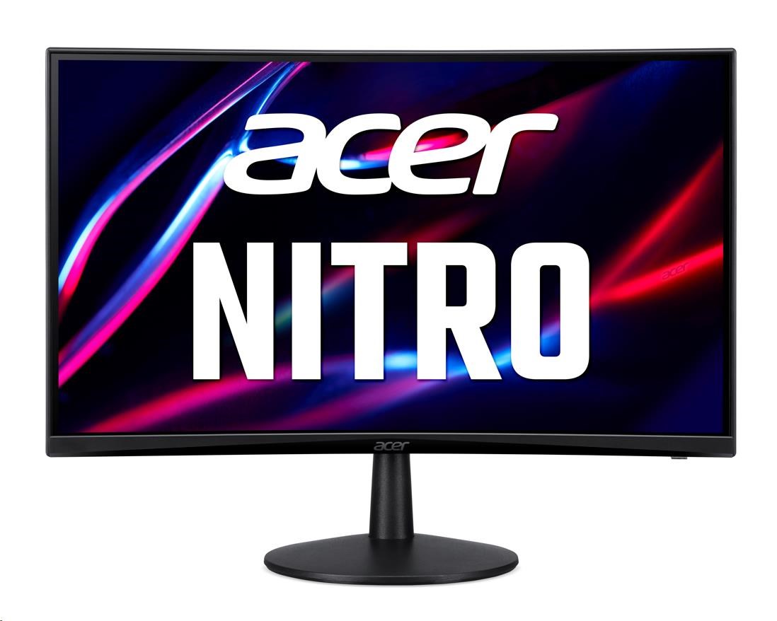 ACER LCD Nitro ED240QS3bmiipx 60cm (23,6palcový) VA LED Curved, FHD 1920x1080@180Hz, 250cd/m2, 178/178, Black