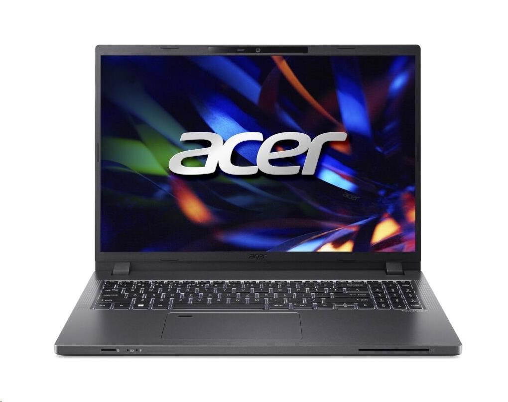 ACER NTB EDU TravelMate P2 16 (TMP216-51-TCO-53TA), Core i5-1335U, 16" WUXGA, 16GB, 512GB SSD, Intel Iris Xe, W11 Pro EDU, Gray