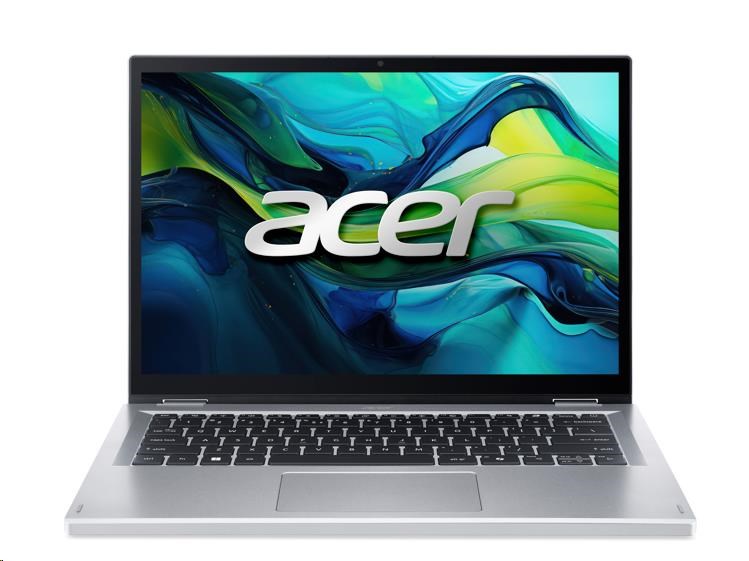ACER NTB Aspire Go Spin 14 (AGSP14-31PT-C2S7), Intel N150, 14" WUXGA Touch, 8GB, 512GB SSD, Intel Graphics, W11 Home, Silver