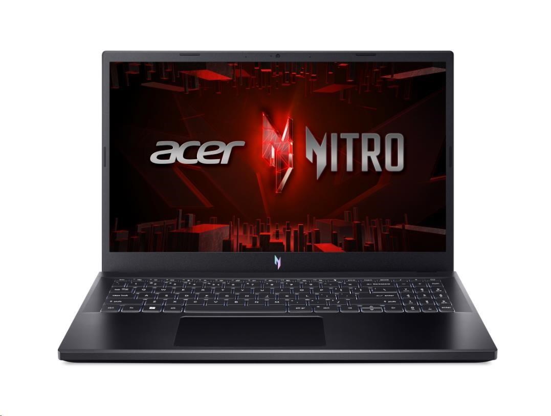 ACER NTB Nitro V 15 (ANV15-51-95UK), Core i9-13900H, 15,6" FHD 165Hz, 16GB, 1024GB SSD, RTX 4060, ESHELL/Linux, Black