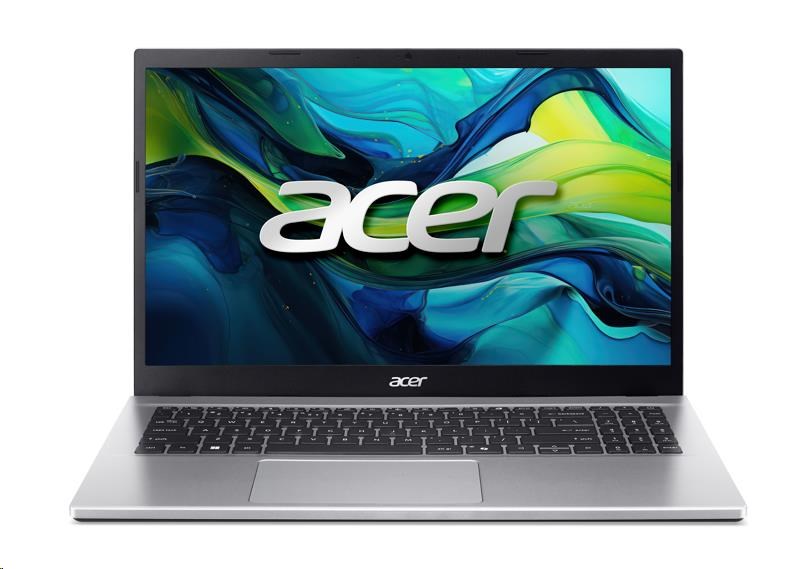 ACER NTB Aspire Go 15 (AG15-32P-3249), Core 3 N355, 15,6" FHD IPS, 16GB, 512GB SSD, Intel Graphics, W11 Home, Silver