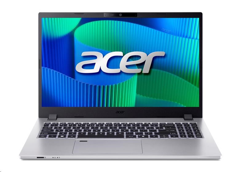 ACER NTB TravelMate P2 15 Touch (TMP215-55T-TCO-5144), Core 5 120U, 15,6" FHD Touch, 16GB, 512GB SSD, Intel Graphics, W11 Home, Silver