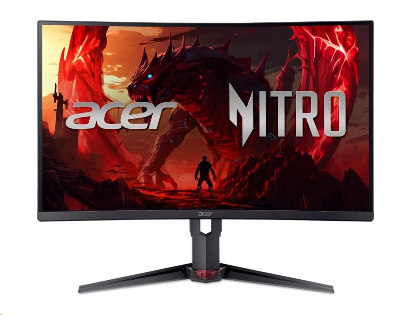 ACER LCD Nitro XZ273UP2bmiiphx 69cm (27palcový) Curved 1000R VA LED, QHD 2560x1440@180Hz DP, 144Hz HDMI, 300nits, 178/178, 2ms