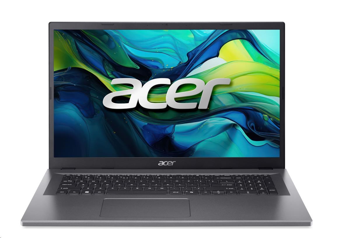 ACER NTB Aspire Go 17 (AG17-31P-C2NE), Intel N150, 17,3" FHD IPS, 8GB, 512GB SSD, Intel Graphics, W11 Home, Gray