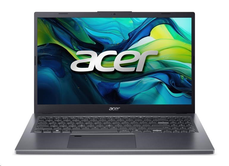 ACER NTB Aspire 15 (A15-51M-97FW), Core i9-13900H, 15,6" FHD, 16GB, 1TB SSD, Intel Iris Xe, ESHELL/Linux, Gray