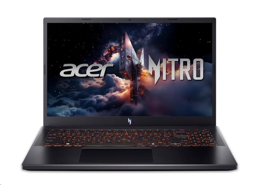 ACER NTB Nitro V 15 (ANV15-52-97LA), Core i9-13900H, 15,6" FHD 165Hz, 16GB, 1TB SSD, RTX 5060, ESHELL/Linux, Black