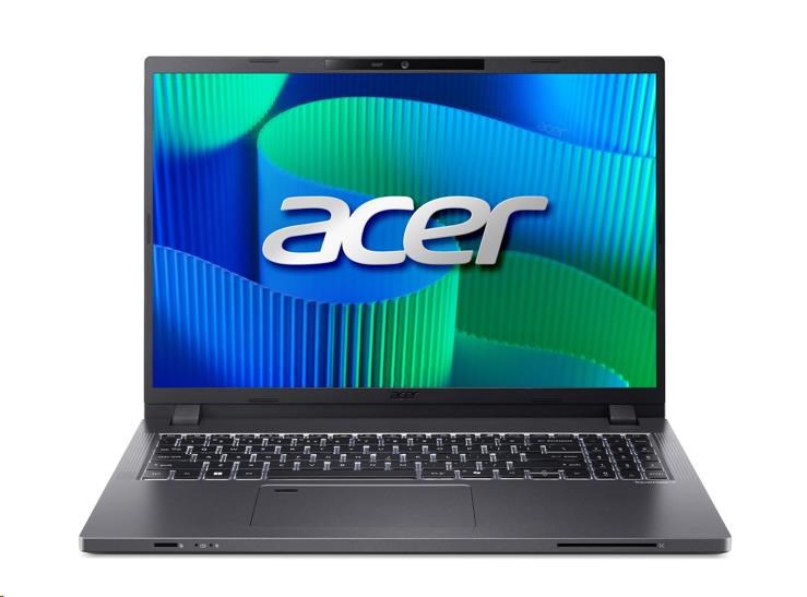 ACER NTB EDU TravelMate P2 16 (TMP216-41-TCO-R1PG), Ryzen 5 PRO 7535U, 16" WUXGA, 16GB, 512GB SSD, Radeon, W11 Pro EDU, Gray