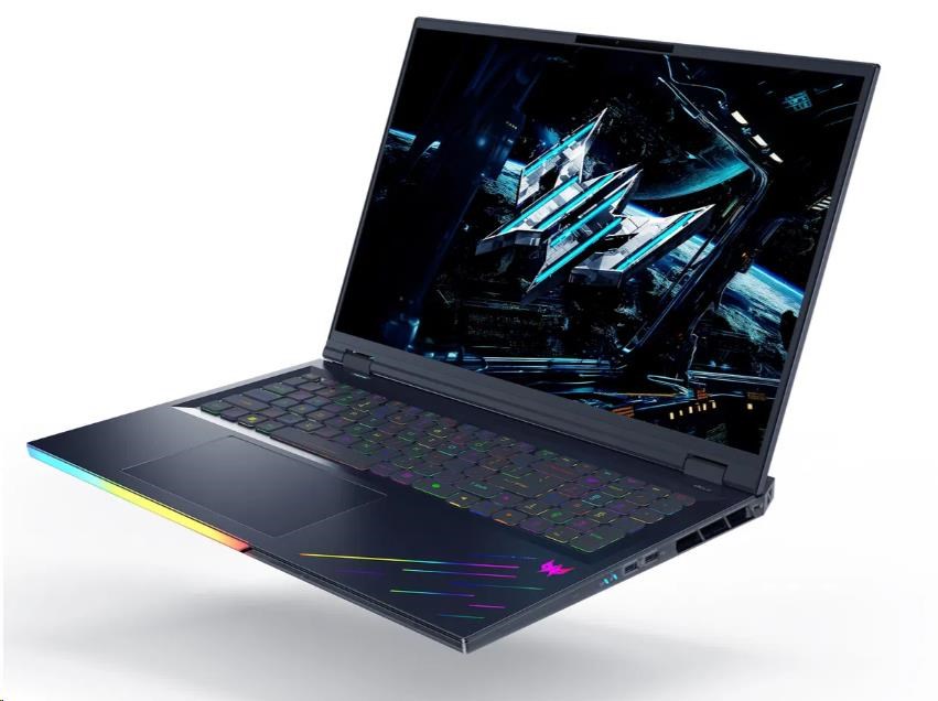 ACER NTB Predator Helios 18 AI (PH18-73-953K), Core Ultra 9 275HX, 18" WQXGA Mini LED 250Hz, 64GB, 2TB SSD, RTX 5080, W11 Home, Abyssal Black