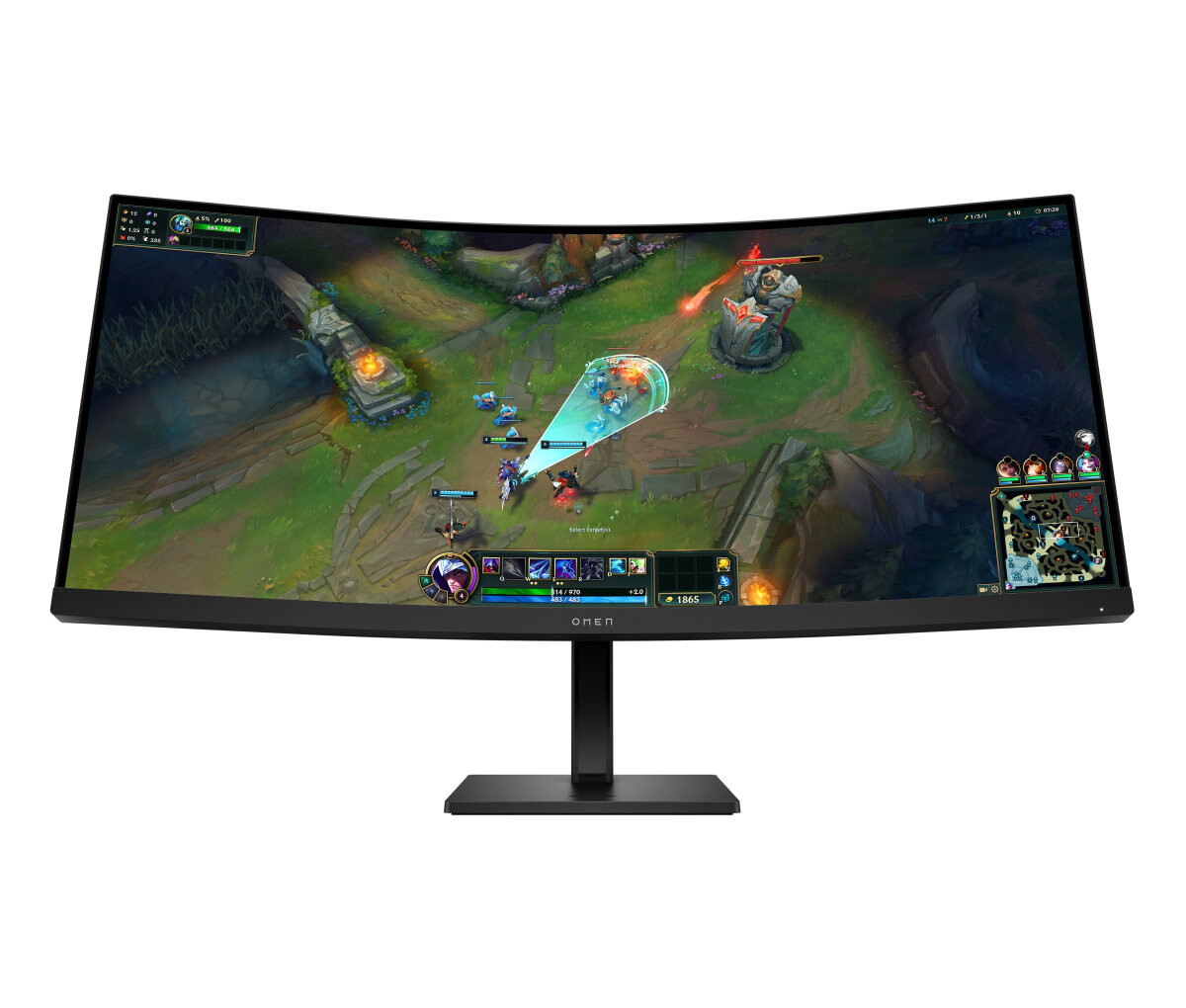 OMEN 34c G2 WQHD 180Hz Curved Gaming Monitor
