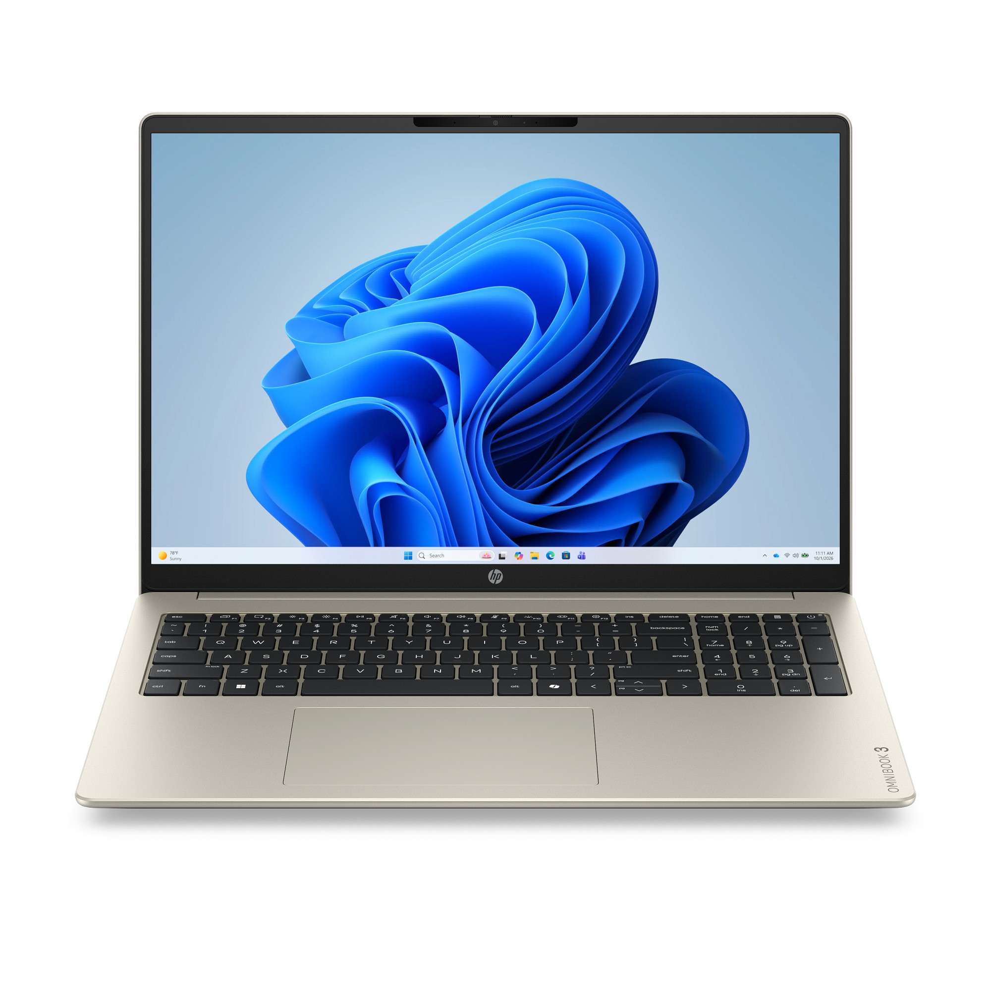 NTB HP OmniBook 3 16-bu0000ncx, Core 3-100U, 16 1920x1200 IPS, 8GB DDR5, SSD 512GB, Win 11, 2Y Onsite, Xbox Game Pass