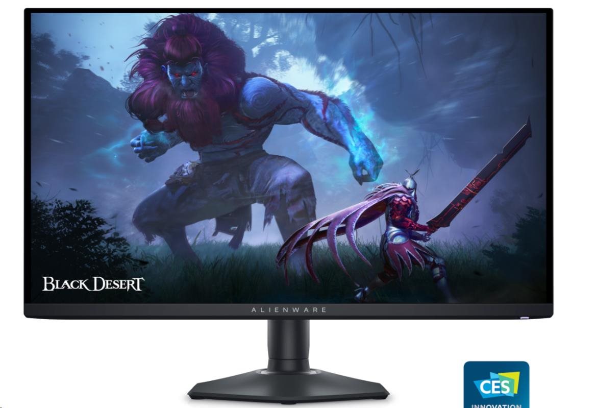 DELL LCD AW2725DF - 26,7palcový/QD OLED/QHD//2560 x 1440/16:9/144Hz/0.03ms/1,5mil:1/1000 cd/m2/HDMI/DP/Pivot/VESA/3YNBD