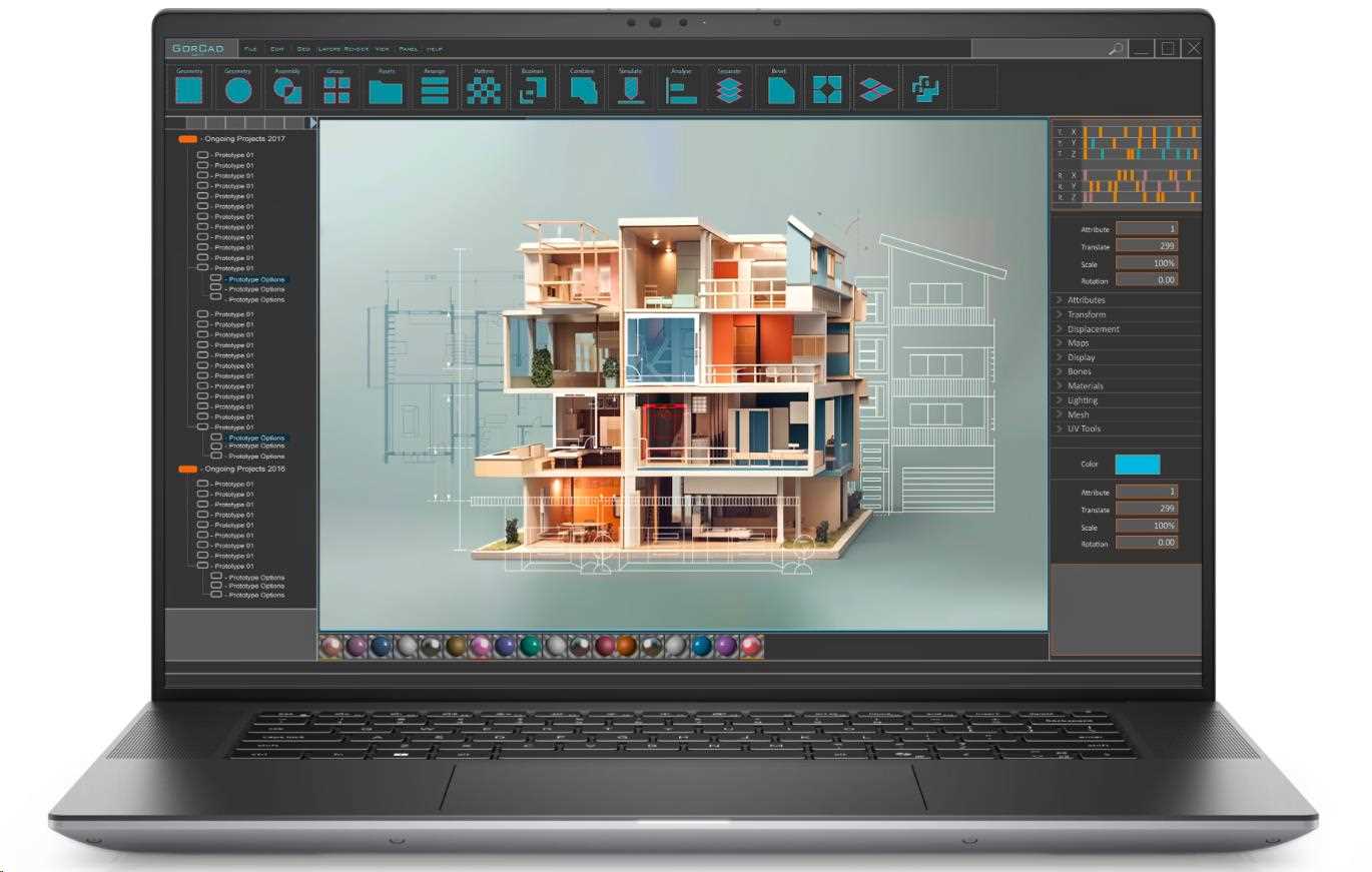DELL NTB Precision 5690/7-165H/16GB/1TB SSD/16 FHD+/IRCam&Mic/Nvidia RTX 1000 Ada/WLAN/Backlit Kb/W11 Pro/3Y PS NBD