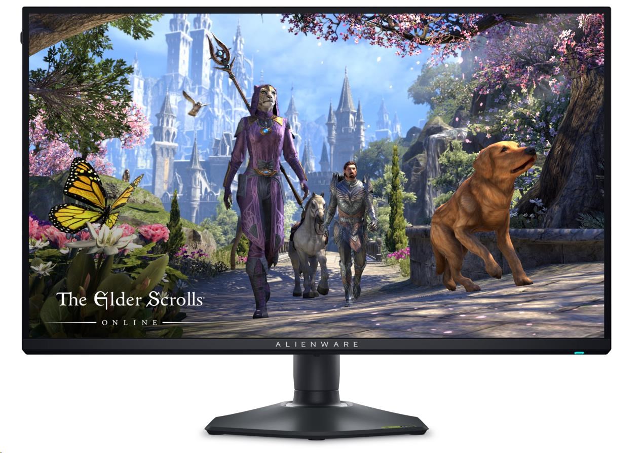 DELL LCD GAME-AW2725QF - 27palcový/IPS/LED/3840x2160/16:9/180Hz/1ms/1000:1/400 cd/m2/HDMI/DP/VESA/3YNBD (210-BNHT)