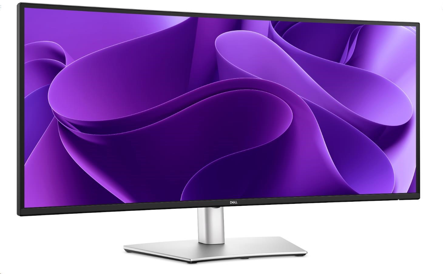 DELL LCD P3425WE - 34palcový/IPS/LED/3440x1440/21:9/100Hz/5ms/1500:1/350 cd/m2/HDMI/DP/VESA/3YNBD (210-BRDR)