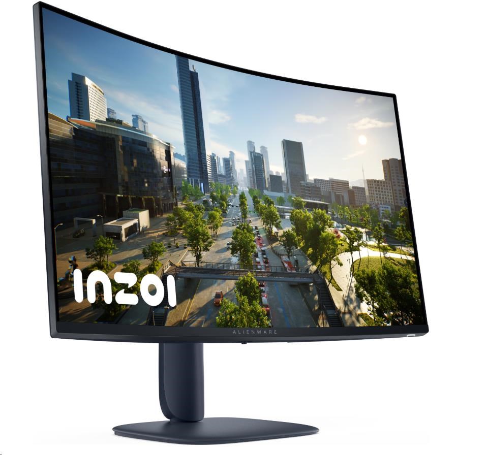 DELL LCD GAME-AW3225DM - 32palcový/VA/LED/2560x1440/16:9/180Hz/1ms/3000:1/400 cd/m2/HDMI/DP/VESA/3YNBD (210-BQWN)