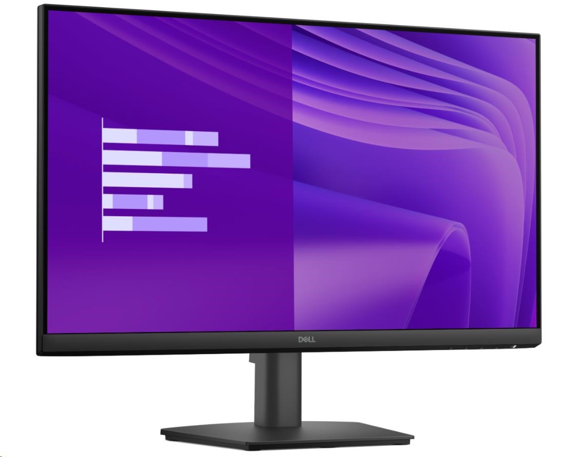 DELL LCD E2425HM - 23,8palcový/IPS/LED/1920x1080/16:9/100Hz/5ms/1000:1/250 cd/m2/DP/VGA/HDMI/VESA/3YNBD (210-BRDN)