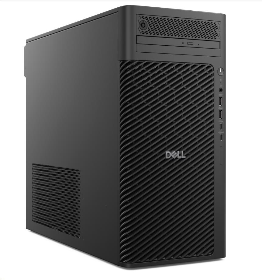 DELL PC Pro Max Tower T2 FCT2250/1500W/TPM/U7-265/16GB/512SSD/Integrated/vPro/Kb/Mouse/W11 Pro/3Y PS NBD