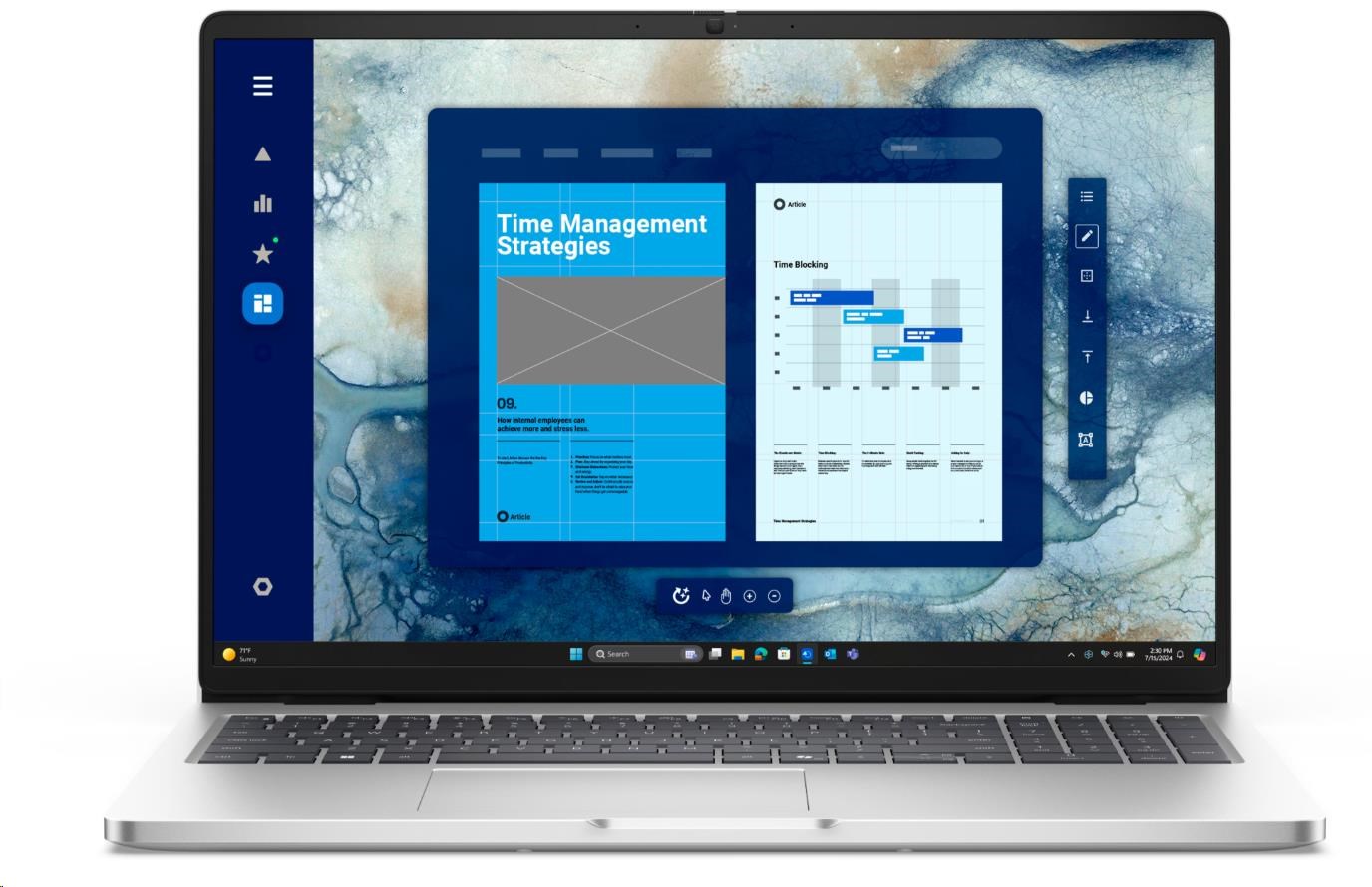DELL NTB Pro 14 PC14255/AMD Ryzen AI 5 PRO 340/16GB/512GB SSD/14 FHD+/3 Cell/65W/WLAN/Backlit Kb/W11 Pro/3Y PS NBD