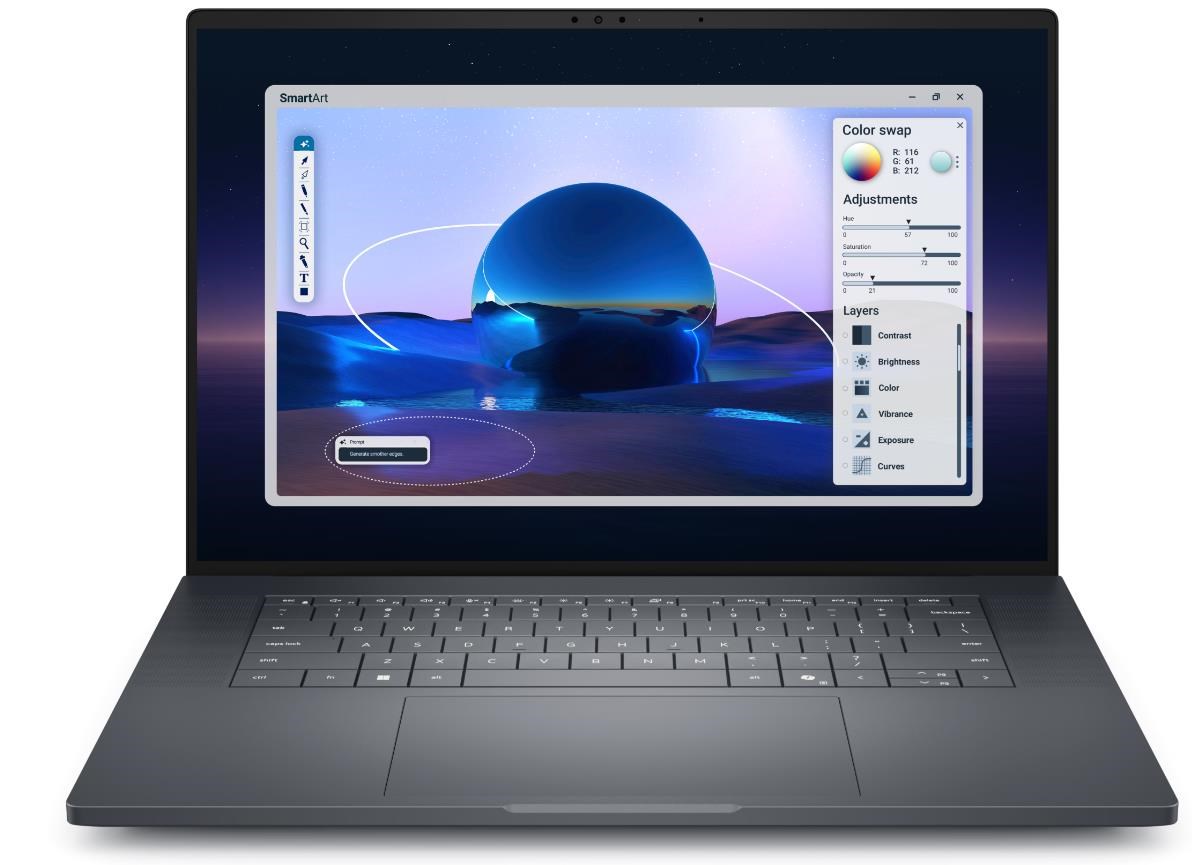 DELL NTB Pro Max Premium 16 MA16250/U7-265H/32GB/1TB SSD/16 FHD+ /INVIDIA RTX 1000/No AC AdapWLAN/Bck Kb/W11P/3Y PS NBD