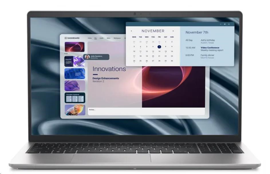 DELL NTB Pro 15 Essential PV15250/i5-1334U/16GB/1TSSD/15.6 FHD/Intel UHD/No AC Adapter/WLAN/Backlit Kb/W11P/3Y PS NBD