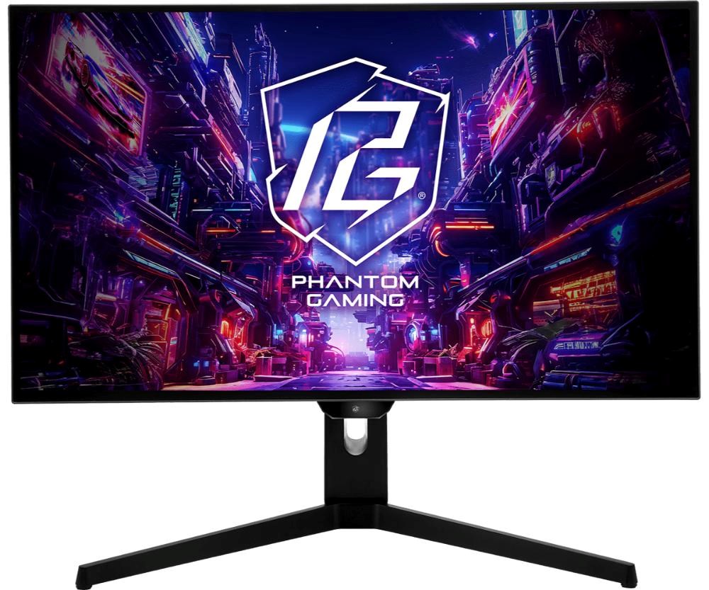BAZAR - ASROCK LCD - 27palcový Gaming monitor PGO27QFS, OLED, 2560 x 1440 QHD, 240Hz, 1.5M:1, 2xHDMI, 2xDP - poškozený obal