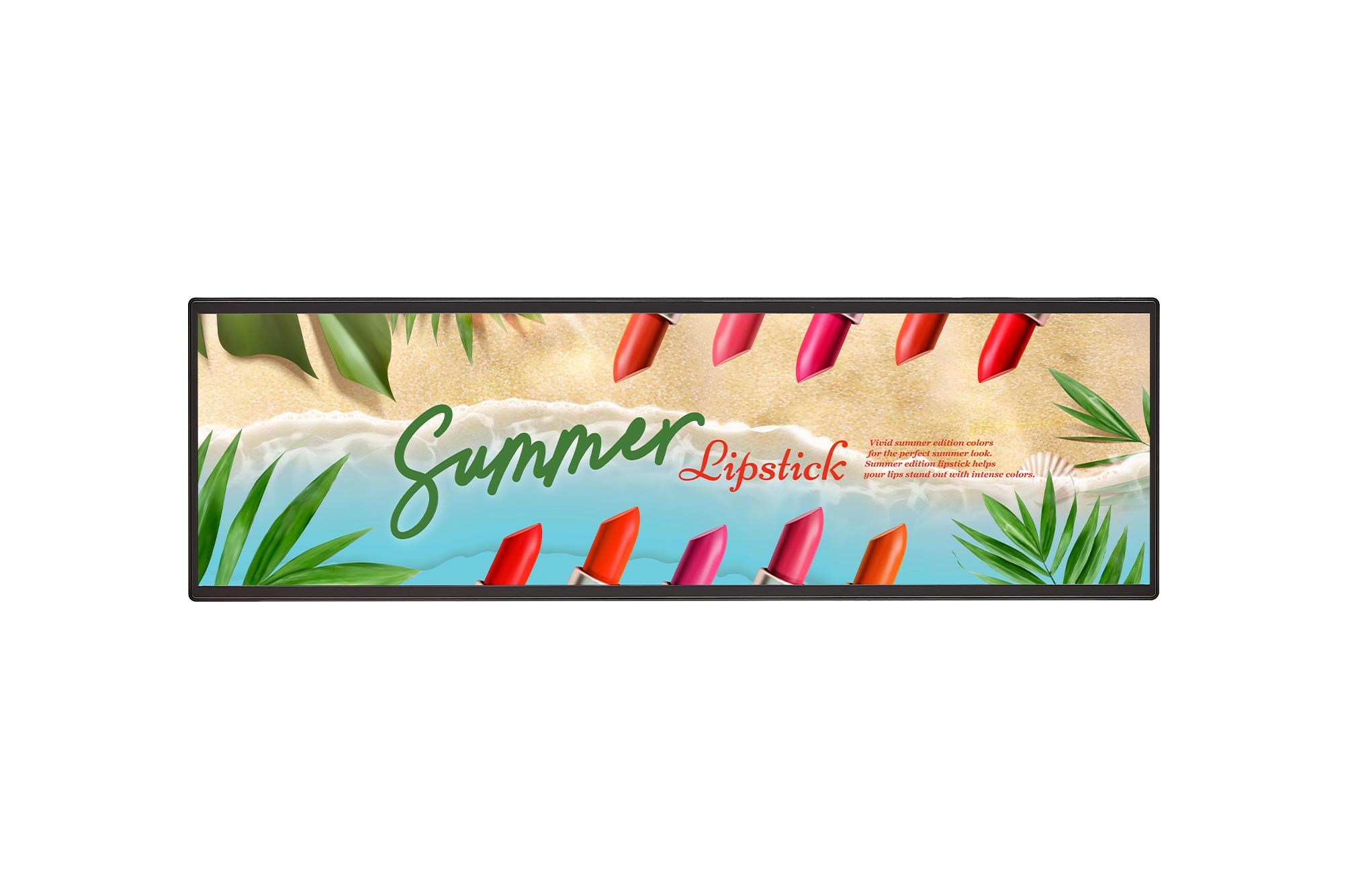 LG 37" signage 37BH7N-H Ultra Stretch, 32:9, 1920x540, 700nit, 24/7, webOS 6.0, EMC B
