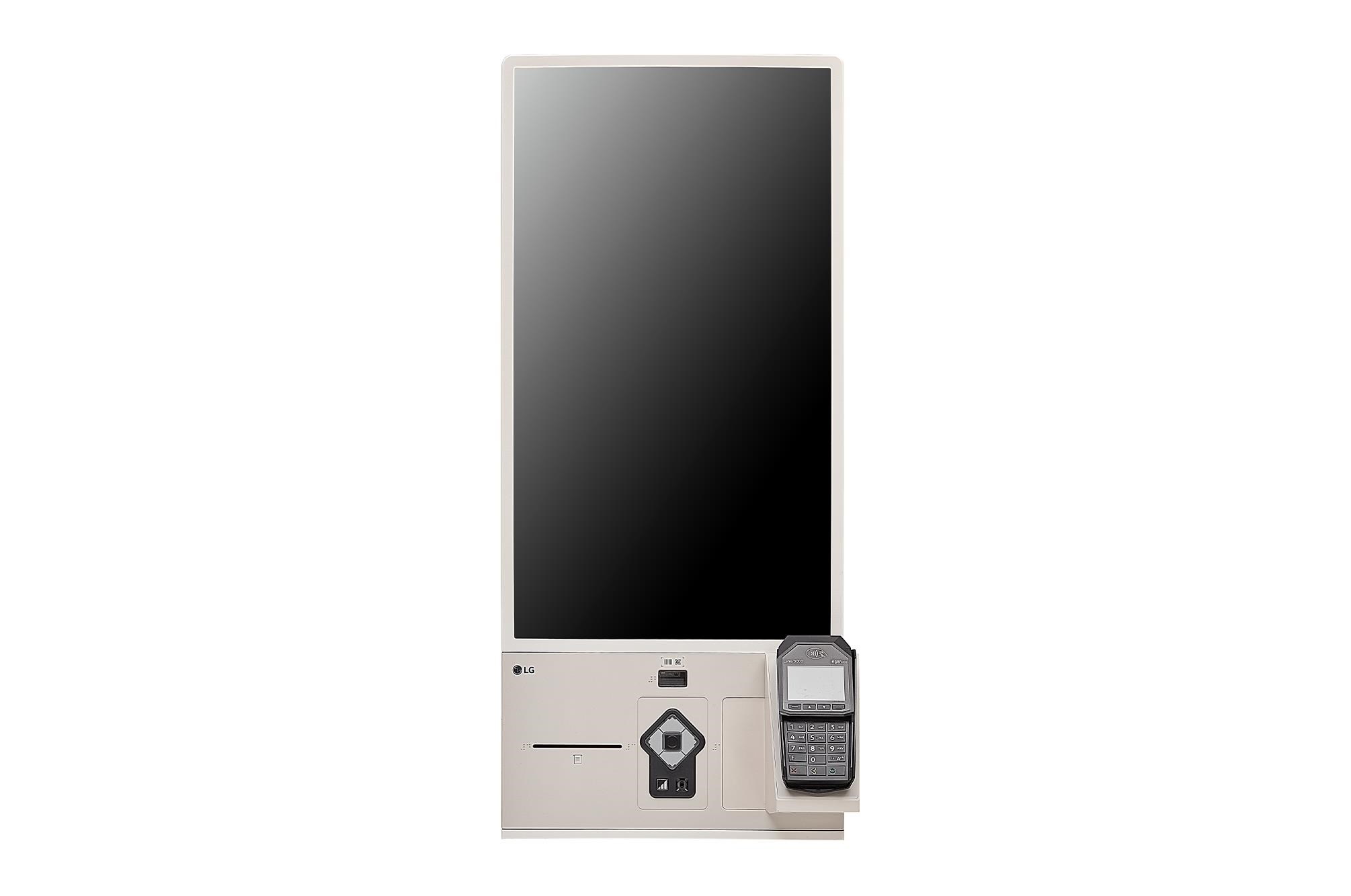 LG 27" signage 27KC3PK - Kiosk, FHD, 300nit, 16/7, In-cell, Win 10 IoT, tabletop