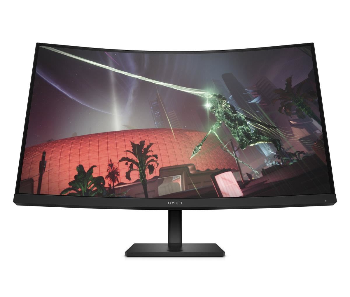LCD HP OMEN 32c; 80 cm 31,5palcový VA curved; QHD 2560x1440; 1ms; 400nits; 2xHDMI; 1xDP;VESA